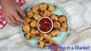 'Simple and Delicious Mini Pigs in a Blanket'
