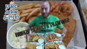 'Every Variety Platter | Long John Silver\'s | Fast Food Menu Challenge'