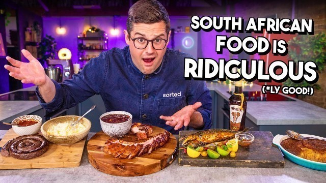 'South African Food is RIDICULOUS!! (Taste Test)'