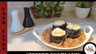 'Stuffed Eggplant | Different Style Baingan (Eggplant) | Different Recipe | Food Flyer پکاؤ خاص'