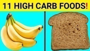'11 High Carb Foods You Should Avoid In Your Daily Diet'