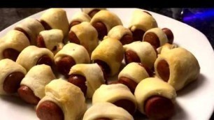 '15 Minute Party Food: Mini Pigs in a Blanket'