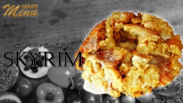 'Skyrim\'s \"Sweetroll\" GAMING COOKING - Main Menu'