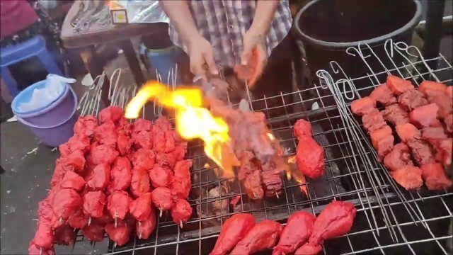 'Shillong Police Bazar || Street Pork Barbecue'