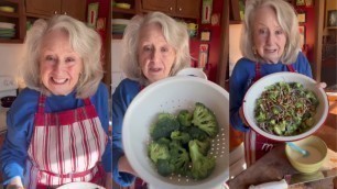 'Broccoli Salad This is good and crunchy with lots of flavors | Cooking With Brenda Gantt 2022'