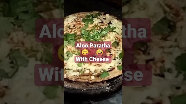 '#Aloo Paratha # with 