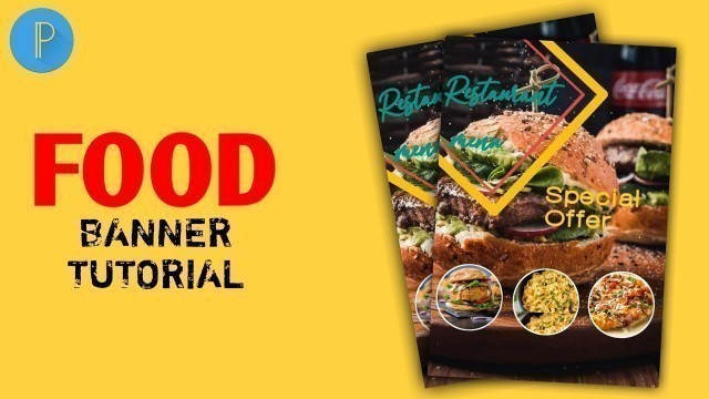 'HOW TO MAKE FOOD FLYER DESIGN IN PIXELLAB|| FOOD MENU DESIGNS||'