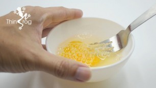 'Homemade Steamed Egg for Goldfish'