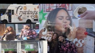 'Chrissy Teigen & John Legend Promote Cravings Food Truck with Fans in Los Angeles'
