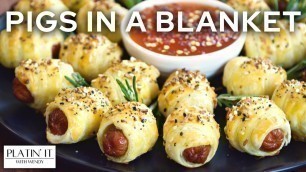 'Mini Pigs in a Blanket | Sausage Rolls | #Shorts Favourites'