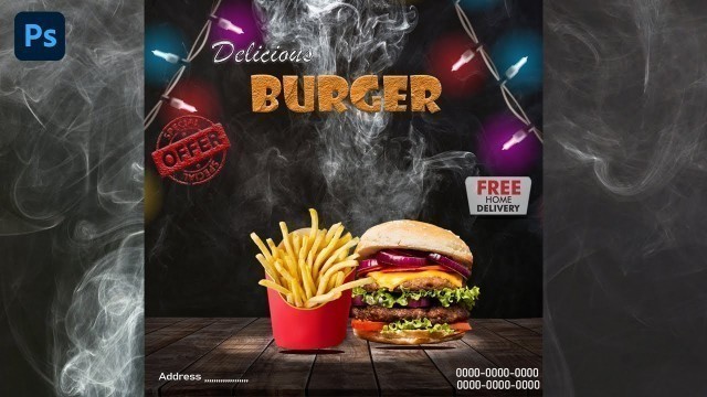 'Food Flyer Poster Design In Photoshop 2022'