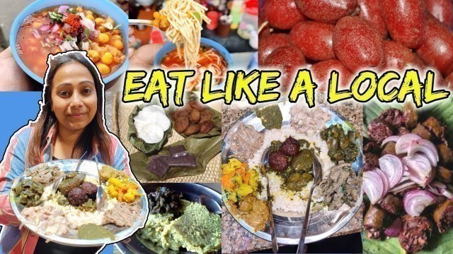 'Exotic Khasi Food in Shillong |Eat Like a Local| Meghalaya, India | Ep-4'