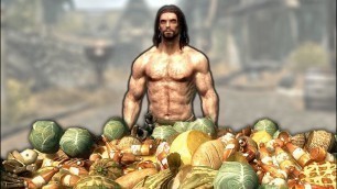 'How much TOTAL FOOD is in the city of Whiterun? (Skyrim)'
