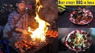 'NO 1 Pork BBQ in India ,  Shillong Street food , Indian street food'