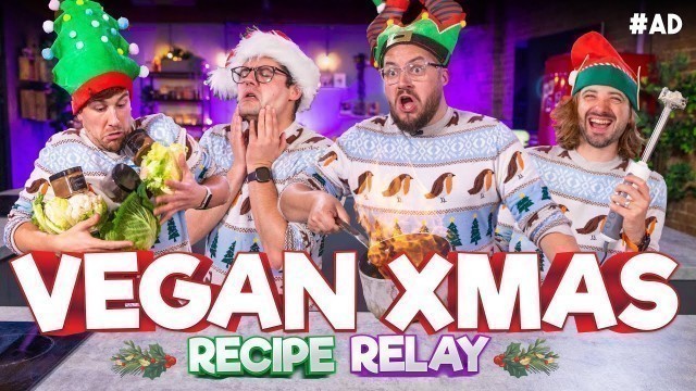 '‘Vegan Christmas’ Recipe Relay Challenge | Pass It On S3 E4'
