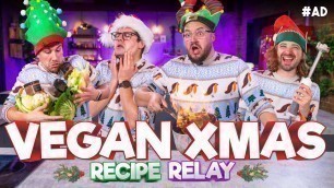 '‘Vegan Christmas’ Recipe Relay Challenge | Pass It On S3 E4'