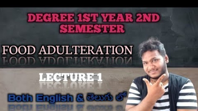 'food adulteration lecture 1@rajuchemistryhub9154'