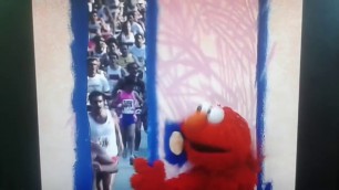 'Pull Elmo World Food Water Exercise US HQ'