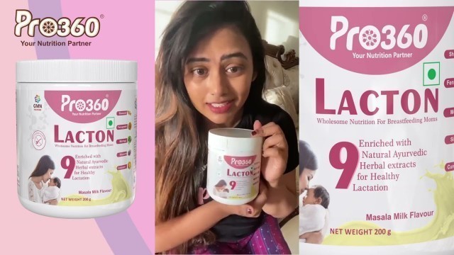 'Breastfeeding Tips For New Mothers | Product Review By Farina -Tamil Serial Actress | Pro360 Lacton'