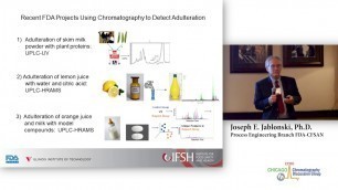 'CCDG 2018 04 16 Joseph Jablonski   Recent Examples of Food Adulteration Detection with Chromatograph'