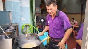 'Hailam Char Hokkien Char Char hor fun Pork Lard Penang Street Food Kimberly Street 翰记炒粉面槟城街头美食'