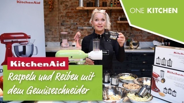 'KitchenAid Gemüseschneider 5KSMVSA mit Zusatztrommeln 5KSMEMVSC | by One Kitchen'