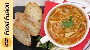 'Turkish Chicken Soup Winter Special Recipe by Food Fusion'