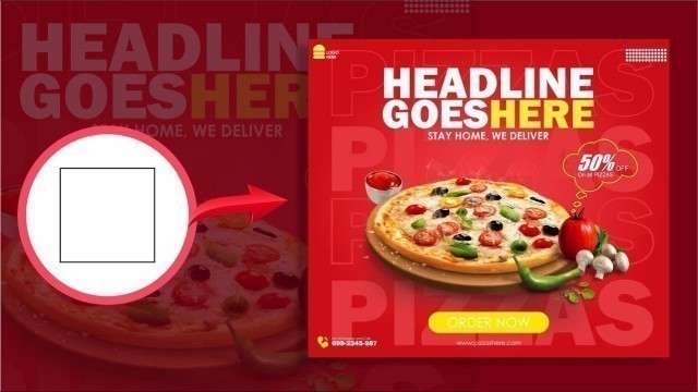 'Learn Advanced Techniques for Making Advertisement Food Flyer Template - Coreldraw with GFXDesigner'