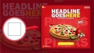 'Learn Advanced Techniques for Making Advertisement Food Flyer Template - Coreldraw with GFXDesigner'