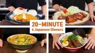 '20 Minute Japanese Dinners that Will Change Your Life... or maybe 25'