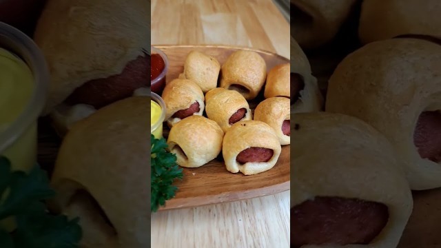 'Mini Pigs in a Blanket #Shorts'