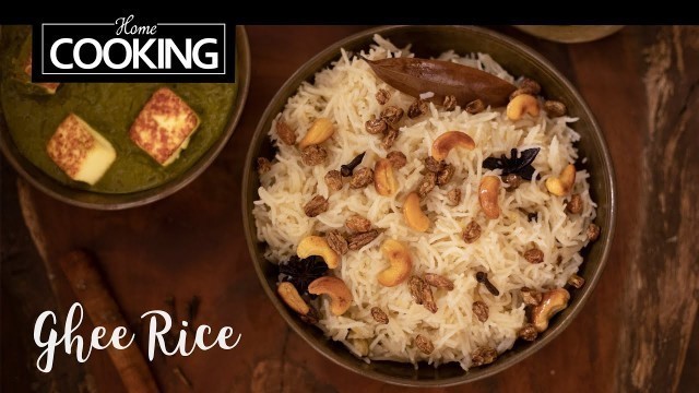 'Ghee Rice | Rice Recipes | Pulao Recipes | ghee Bhat | Lunch Recipes | neychoru'