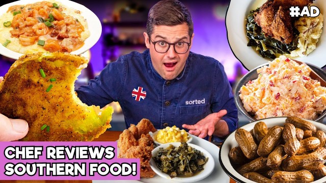 'British Chef Reviews USA Southern Food!! | Sorted Special Ep 1/2'