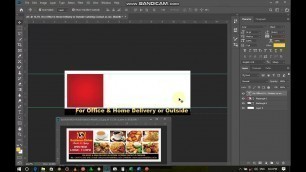 'How to make simple Food Flyer 1 with Adobe Photoshop cc 2019 1'