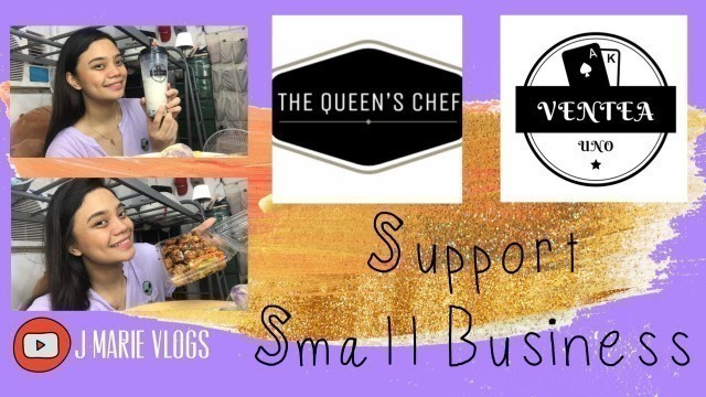 'FIRST EVER FOOD VLOG!! SUPPORT SMALL BUSINESSES (SME’s) ‼️