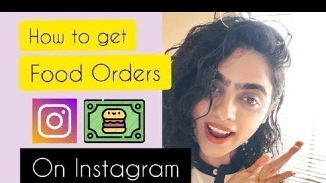 'How to Order FOOD through INSTAGRAM | What it means for Small Businesses and Restaurant Owners'