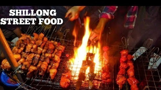 'Shillong Street Food | Evening at Policebazar | Meghalaya'