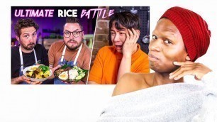 'REACTING TO UNCLE ROGER SORTEDfood ULTIMATE BATTLE REVIEW ft Michelin Star Chef ELIZABETH HAIGH 