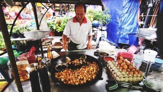'Penang Street Food RM2.80 Char Koay Kak Chowrasta Market 炒粿角'
