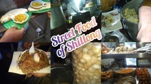 'Shillong এ আমরা কি কি Street Food  খেয়েছি তা কেমন লেগেছিল? Shillong police Bazar meghalaya।।'