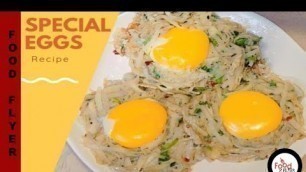 'Breakfast Recipe | Different & Delicious Egg Recipe | Food Flyer پکاؤخاص'