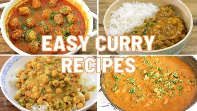 '5 Easy Curry Recipes'