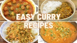 '5 Easy Curry Recipes'