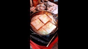 'Shillong Style Bread Omelette | Shillong Street Food #shorts'