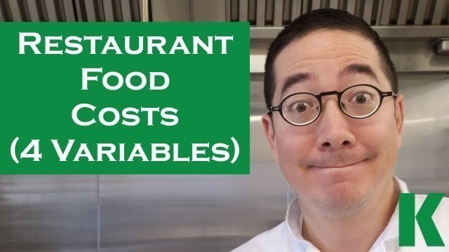'Food Cost: 4 Important Variables (EXPLAINED)'
