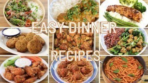 '11 Easy Dinner Recipes'