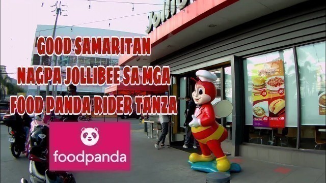 'GOOD SAMARITAN NAGPA JOLLIBEE ||#foodpanda #foodpandarider #buhayfoodpandarider #goodsamaritan'