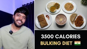 'Easy High Protein 3500 Calorie Bulking Diet for Students ( 195gms Protein ) 