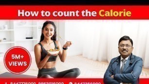 'How to count the calorie'