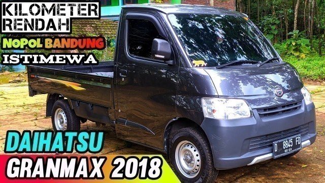 'DAIHATSU GRANMAX 1.5 TAHUN 2018 KILOMETER RENDAH | DI JUAL'